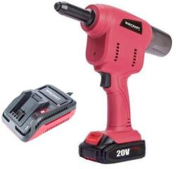 Worcraft Pistol aplicat popnituri, 20V Li-ion, cu acumulator 2 Ah, incarcator, Worcraft GartenVIP DiyLine (119334AI2) Cleste