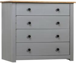 vidaXL Dulap lateral, gri, 80 x 40 x 73 cm, gama pin de Panama GartenMobel Dekor (282659) Comoda