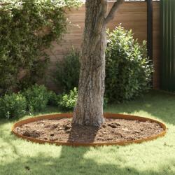 vidaXL Imprejmuire pentru gazon Ruginit 450 x 10 cm GartenMobel Dekor (868020)