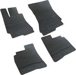 RapidAuto Set covorase auto din cauciuc pentru Mercedes Clasa S W221 2005-2013, negre (D542575)