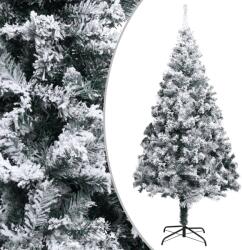 vidaXL Brad de Craciun artificial cu zapada, verde, 300 cm, PVC GartenMobel Dekor (328478)