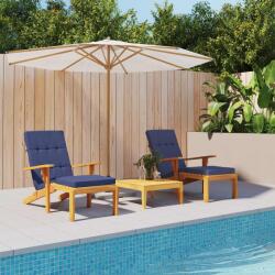 vidaXL Perne pentru exterior 2 pcs Albastru marin 180 x 55 x 7 cm GartenMobel Dekor (379391)