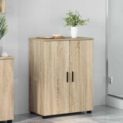 vidaXL Dulap de Baie Stejar sonoma 60 x 35 x 80 cm Lemn compozit GartenMobel Dekor (883306)