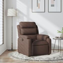 vidaXL Fotoliu rabatabil, maro închis, material textil GartenMobel Dekor (373467)