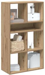 vidaXL Biblioteca, stejar artizanal, 66x31x112 cm, lemn prelucrat GartenMobel Dekor (860309) Biblioteca