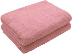 Somnart Set 2 prosoape de corp Somnart, bumbac 100%, 600 GSM, 70x140 cm, roz (2523) Prosop