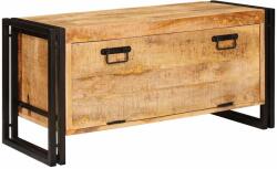 vidaXL Dulap pentru pantofi Maro 90 x 38 x 45 cm Lemn de mango solid GartenMobel Dekor (4016721) Pantofar