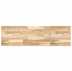 vidaXL Blat de baie netratat, 120x40x4 cm, lemn masiv de acacia GartenMobel Dekor (3279674)