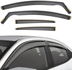 Heko Set Paravanturi Auto BMW Seria 3 E30 1983-1990 Sedan pentru Geamuri Fata-Spate WindDeflectors (11111)