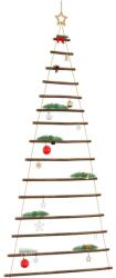 vidaXL Brad de Craciun suspendat cu stea în varf, 100x210 cm, ramura naturala GartenMobel Dekor (4101013)