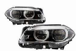 KITT Specials Faruri Full LED Angel Eyes pentru BMW Seria 5 F10 F11 LCI 2014-2017 (HLBMF10LCILED)