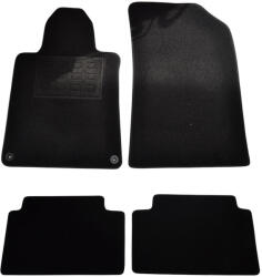RapidAuto Covorase mocheta Peugeot 508 4 usi 2011- negre, set 4 piese (840040BLACK)