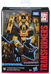 Hasbro Figurina Transformers Deluxe Constructicon Scrapmetal, robot 15 cm (E0701_E4701) Figurina