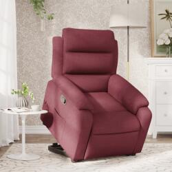 vidaXL Fotoliu rabatabil cu ridicare, rosu vin, material textil GartenMobel Dekor (3204983)