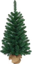 MagicHome Brad artificial de Craciun Rudolf, aspect natural, baza din iuta, 90 cm (8091007)