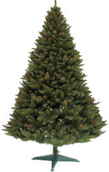 Regal Brad Artificial de Craciun Molid Norvegian Verde cu Conuri Naturale 220cm (250-220)