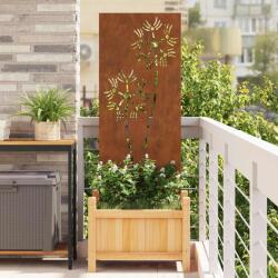 vidaXL Panou Decorativ de Gradina Ruginit 50 x 140 cm GartenMobel Dekor (876286)