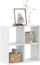 vidaXL Biblioteca, alba, 68, 5x32x68, 5 cm, lemn prelucrat GartenMobel Dekor (852825) Biblioteca