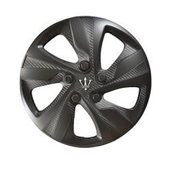  Set 4 capace roti Evo 15 inch, negru mat, pentru jante din otel (290923-33)