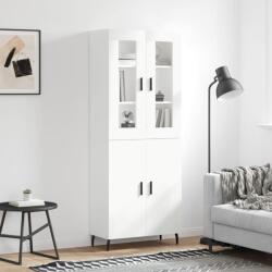vidaXL Dulap înalt, alb, 69, 5x34x180 cm, lemn compozit GartenMobel Dekor (3198225) Comoda