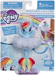 Hasbro Ponei sirena Rainbow Dash cu lumini curcubeu, My Little Pony (E5108_E5172) Figurina