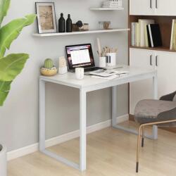 vidaXL Birou de computer, alb, 110x60x73 cm, lemn prelucrat GartenMobel Dekor (30197)
