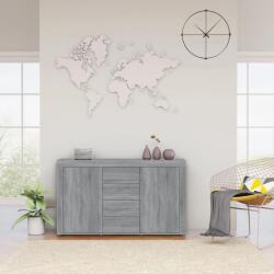 vidaXL Servanta, sonoma gri, 120x36x69 cm, lemn compozit GartenMobel Dekor (815493) Comoda