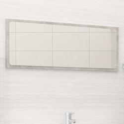 vidaXL Oglinda de baie, gri beton, 90x1, 5x37 cm, PAL GartenMobel Dekor (804626)
