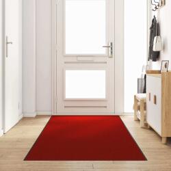 vidaXL Covoras de intrare Rosu si Negru 120 x 350 cm 100% Poliamida GartenMobel Dekor (4100727) Pres