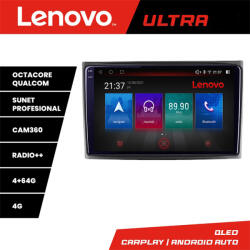 Lenovo Navigatie Volvo XC90 2002-2014 QLED 4GB+64GB 4G LTE CarPlay Android (Kit-173-low+ULTRA-10-4+64)