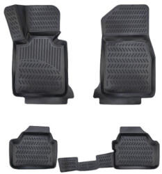  Covoare auto din cauciuc tip tavita pentru BMW Seria 1 F20/F21 (2011-2019), set 4 buc (141022-11)