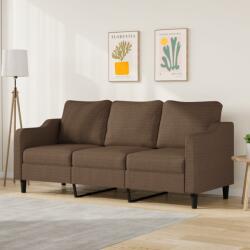 vidaXL Canapea cu 3 locuri, maro, 180 cm, material textil GartenMobel Dekor (359370) Canapea