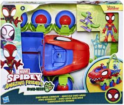Hasbro Vehicul Marvel Spidey Dino-Webs Crawler cu figurine si accesorii (F9480) Figurina