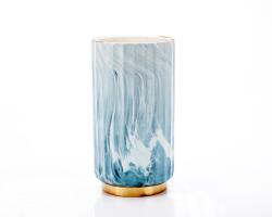 Ella Home Vaza decorativa "Cylinder"albastru ComfortTravel Luggage (1981)