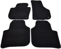  Covorase mocheta dedicate Skoda Superb 2008-, negre, set 4 bucati (840130BLACK)