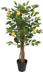 vidaXL Lamai artificial cu 3 trunchiuri, verde, 85 cm, PP GartenMobel Dekor (4010676)