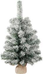 MagicHome Brad artificial de Craciun nins, in iuta, 60 cm, MagicHome (8091678)