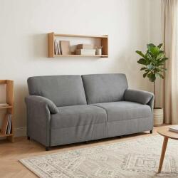 vidaXL Sofa cu 3 locuri Gri închis 198 x 83 x 95 cm Catifea GartenMobel Dekor (42033968) Canapea
