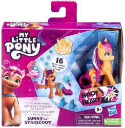 Hasbro Figurina My Little Pony Sunny Starscout Cutie Mark Magic 7, 5 cm (F3869_F5250) Figurina