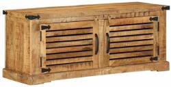 vidaXL Dulap pentru pantofi Maro 110 x 38 x 45 cm Lemn de mango solid GartenMobel Dekor (4019630) Pantofar