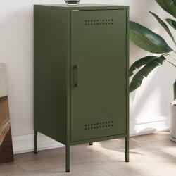 vidaXL Dulap, verde masliniu, 36x39x79 cm, otel laminat la rece GartenMobel Dekor (843020) Comoda