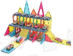 Bufnitel Joc magnetic pentru construit parcarea masinutelor, 94 piese, 3 ani+ (CH1130)