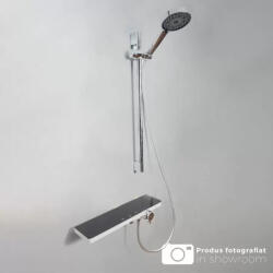 Korman Technik Coloana de dus din inox SUS304 negru-crom, 2 functii, Korman Technik 11211BH/C (AT1CT-IM1P-RS1S-11211BH/C)