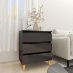 vidaXL Servanta, gri extralucios, 60x35x69 cm, PAL GartenMobel Dekor (806093) Comoda