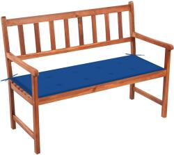 vidaXL Banca de gradina cu perna, 120 cm, lemn masiv de acacia GartenMobel Dekor (3063778)