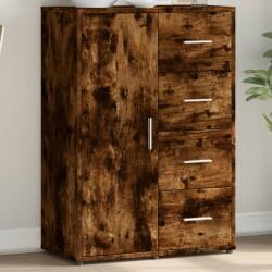 vidaXL Servanta, stejar fumuriu, 60x31x84 cm, lemn compozit GartenMobel Dekor (840510) Comoda