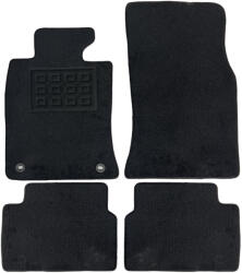 RapidAuto Set covorase auto din mocheta pentru Mini Clubman 2007-2015, negre, 4 piese (840796BLACK)