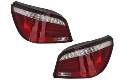 KITT Lightning Stopuri LED BMW Seria 5 E60 2003-2007 rosu clar, set stanga-dreapta (TLBME60)
