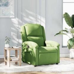 vidaXL Fotoliu rabatabil, verde deschis, catifea GartenMobel Dekor (371800)