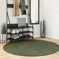 vidaXL Covor HUARTE, fir scurt, moale si lavabil, verde padure Ø 160cm GartenMobel Dekor (375106) Covor